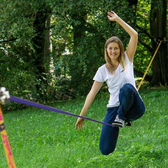 Gibbon Slacklines Ιμάντας Ισορροπίας Κίτρινος
