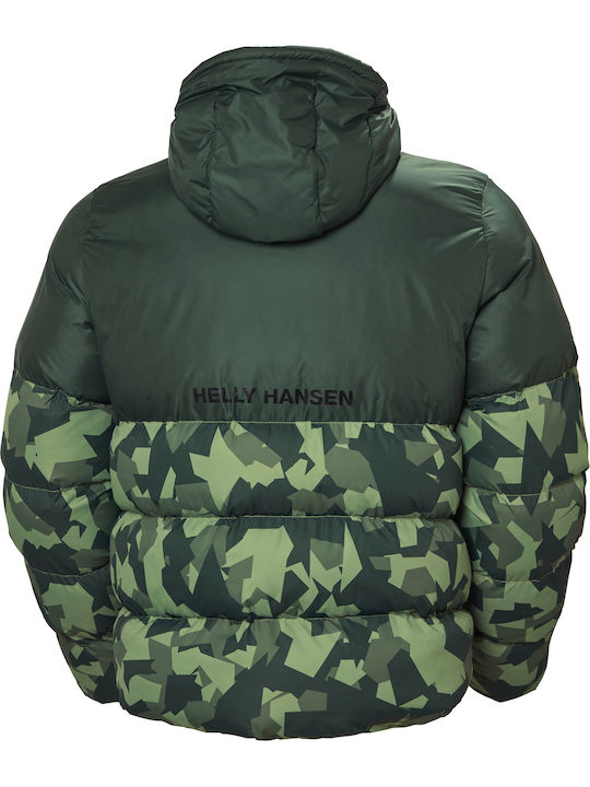 Winter Jacke Puffer Wasserdicht und Winddicht Khaki