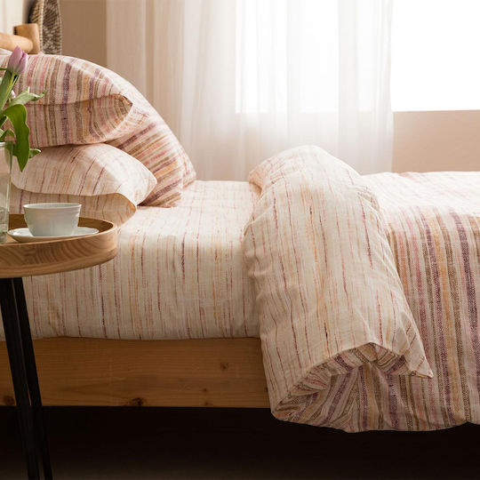 Vesta Home Πάπλωμα Ημίδιπλο 190x230εκ. Milos Μπορντό 11.5 togs