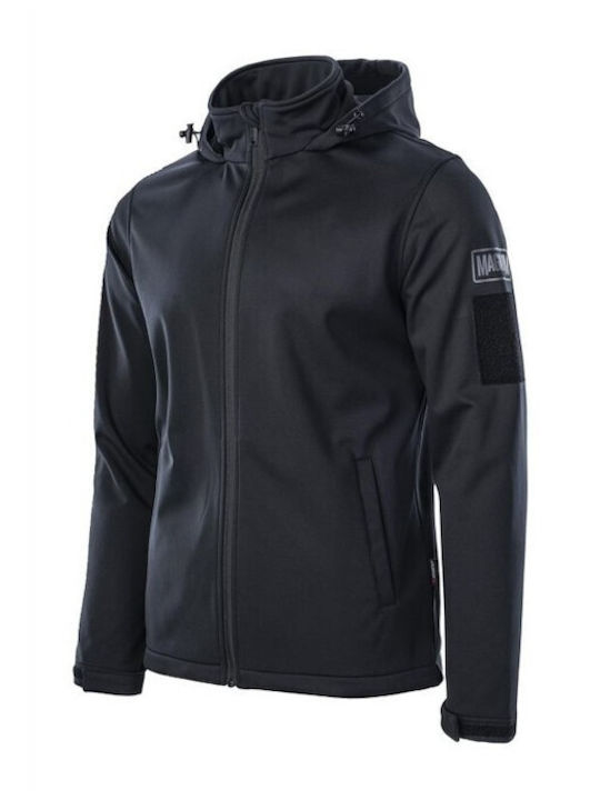 Magnum Cervus Αντιανεμική Κυνηγετική Ζακέτα Softshell Μαύρο