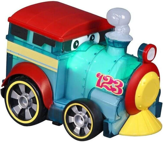 Bburago Vehicul Junior Push & Glow Train cu Lumină și Sunete pentru 12++ Luni