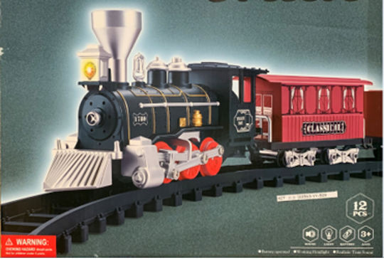 Zita Toys Σετ με Τρενάκι με Ήχο και Φως για 3+ Ετών