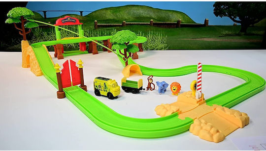 Just Toys Chuggington Πάρκο Σαφάρι Σετ με Τρενάκι για 3+ Ετών