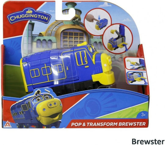 Just Toys Chuggington Pop & Transform Trenuleț pentru 3+ ani+ Ani (Diverse modele) 1 buc