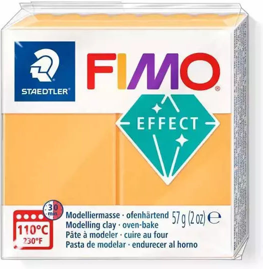 Staedtler Fimo Effect Полимерна Глина Оранжева 57гр
