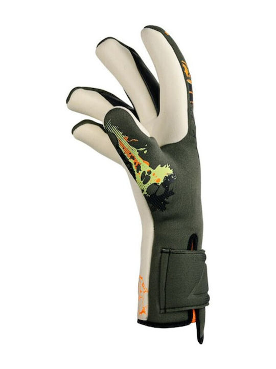 Reusch Pure Contact Gold X Adaptive Flex Adults Goalkeeper Gloves Green