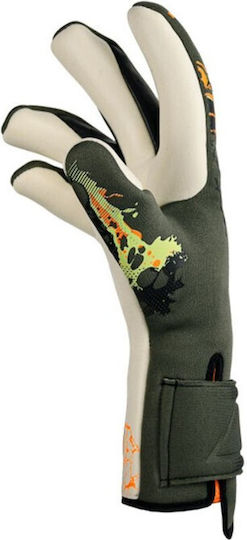 Reusch Pure Contact Gold X Adaptive Flex Adults Goalkeeper Gloves Green