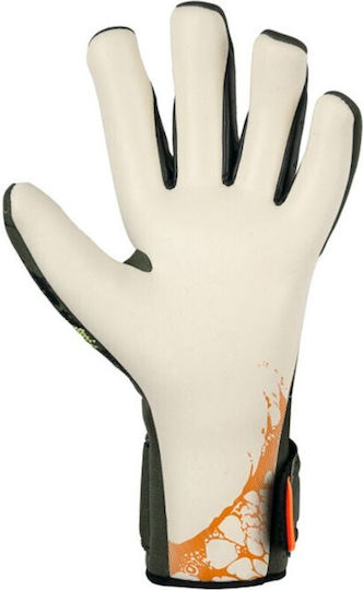 Reusch Pure Contact Gold X Adaptive Flex Adults Goalkeeper Gloves Green