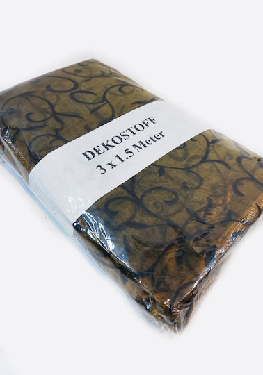 Zaros Dekorationsstoff 300x150cm Bronze