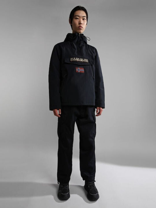 Rainforest Pocket 2 Winter Jacke Wasserdicht und Winddicht Schwarz