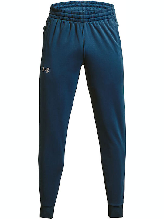 Under Armour Men's Fleece Sweatpants with Rubber Blue