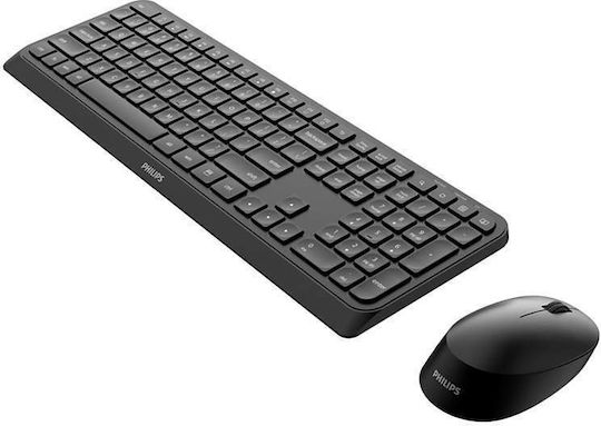 Philips SPT6307B Ασύρματο Σετ Πληκτρολόγιο & Ποντίκι Αγγλικό US