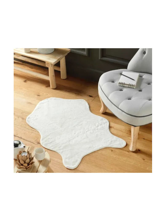 Flamingo Reglisse Rug Rectangular White