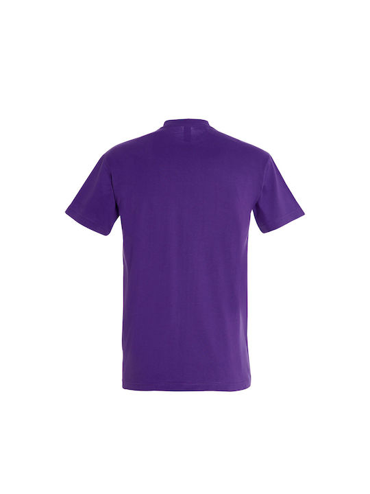 Tricou Unisex " Snowboarding în munți " Violet închis