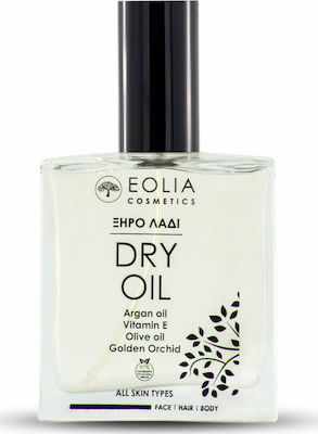 Eolia Cosmetics Gold Orchid Dry Oil for Face, Hair, and Body 100ml