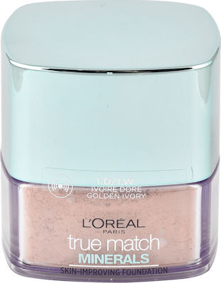 L'Oreal Paris True Match Minerals Loose Powder 1.D/1.W Golden Ivory 10gr