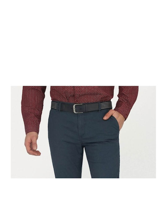 Volcano R-MATTER Pantaloni chinos pentru bărbați R-MATTER cu centură - Navy