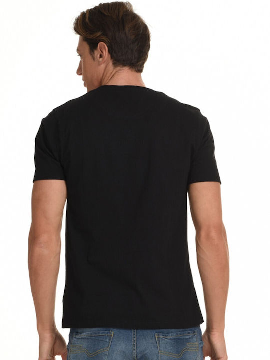 Biston Men's Short Sleeve T-shirt Black