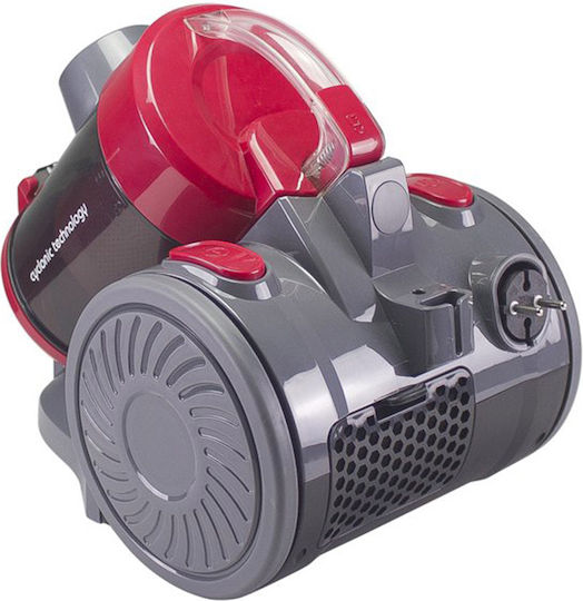 Beper P202ASP200 Прахосмукачка 800W С контейнер 3лт Червен