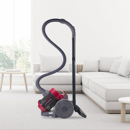 Beper P202ASP200 Прахосмукачка 800W С контейнер 3лт Червен