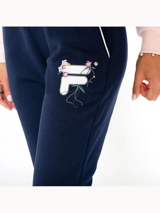 Tamson Sweatpants Pantaloni de Trening cu elastic Albastru