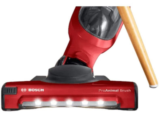 Bosch Прахосмукачка 2 в 1 Stick & Ръчна Червена BBH3ZOO28