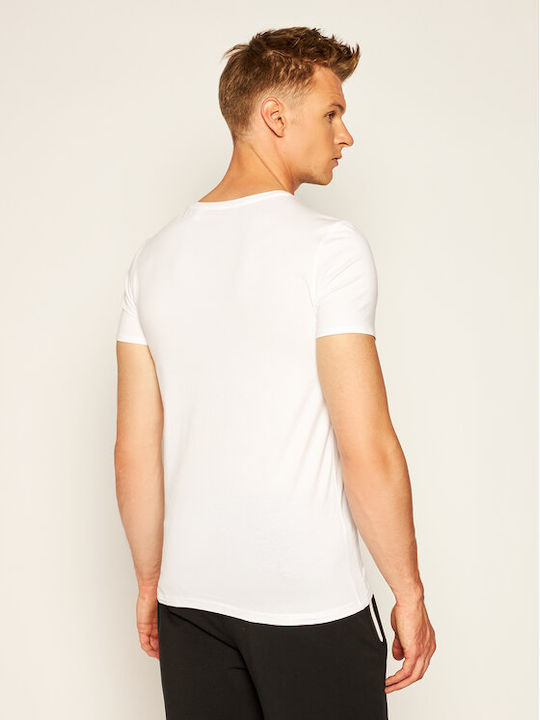 Guess Men's Short Sleeve Undershirt White