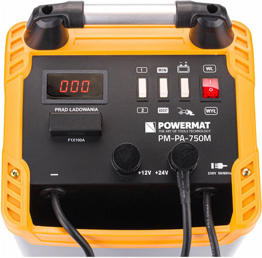 Powermat Portable Car and Truck Battery Jump Starter 700A 12/24V 12/24V