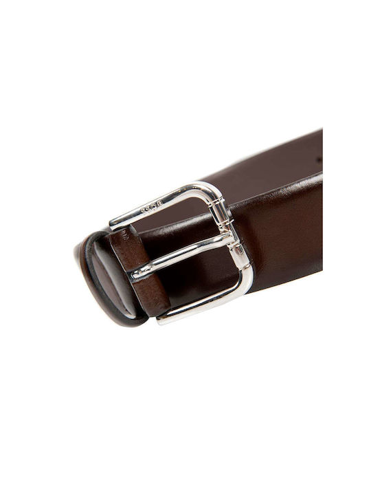 Hugo Boss Men's Leather Belt Brown