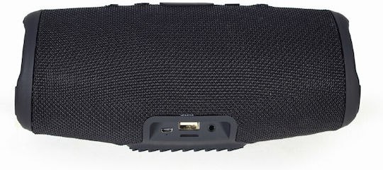 Gembird SPK-BT-LED-02 Bluetooth Speaker 5W with Battery Life up to 4 hours Black