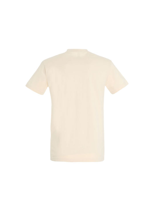 T-shirt Unisex " Animal Deejay ", Cream