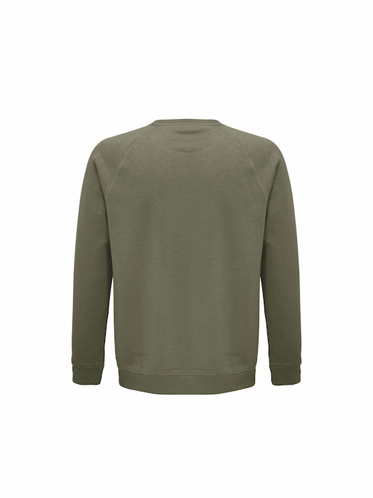 Unisex Sweatshirt, Organic "Pittoyro", Khaki