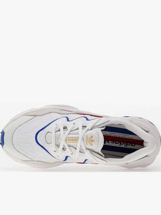 Ozweego Мъжки Чънки Маратонки White / Crystal White / Royal Blue