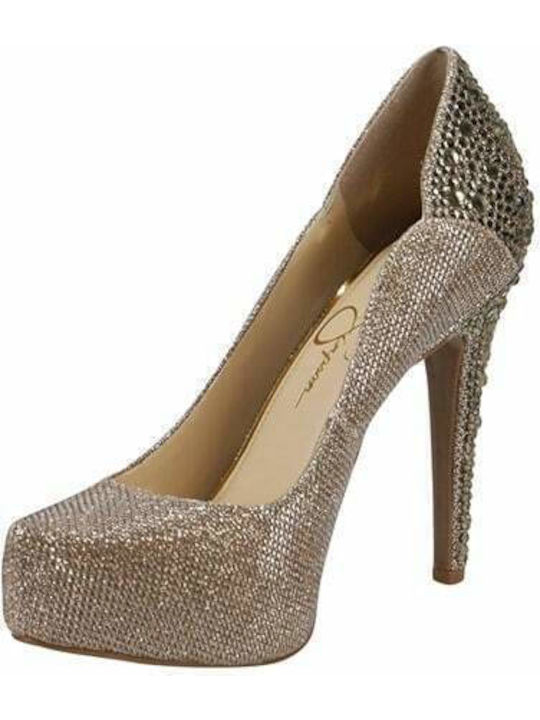 Pehyton Gold Heels