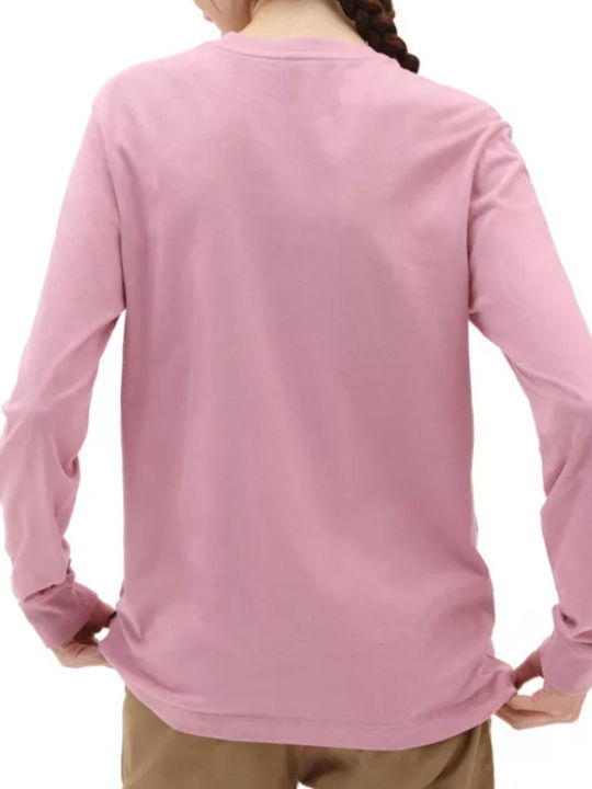 Vans Women's Long Sweatshirt Pink