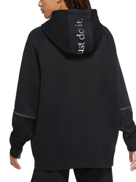 Nike Icon Clash Women's Hooded Sweatshirt Black