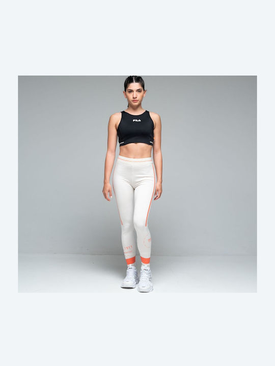 Pam Women's Long Legging High Waisted White