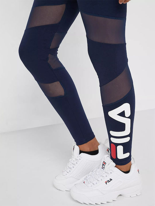 Amara Women's Long Training Legging Navy Blue