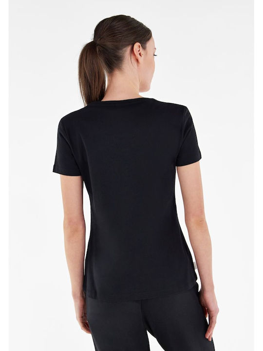 Freddy Damen T-shirt Schwarz