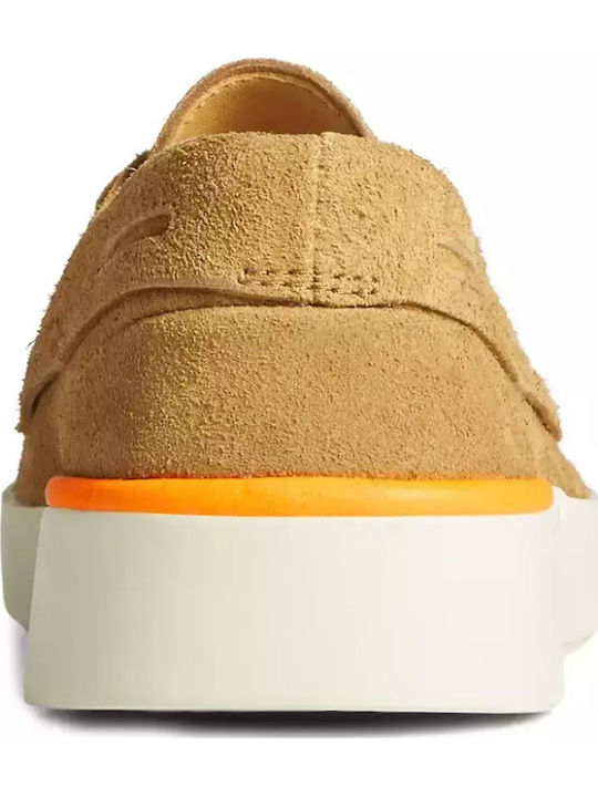 X John Legend Signature Plushwave Suede Ανδρικά Boat Shoes Sand
