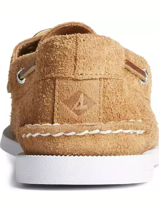 STS23939 Suede Ανδρικά Boat Shoes Tan