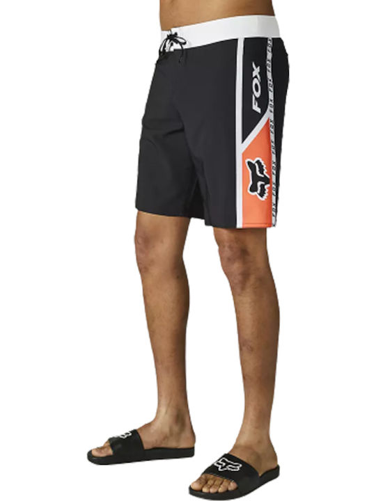 Dvide Men's Swimwear Bermuda Black with Patterns