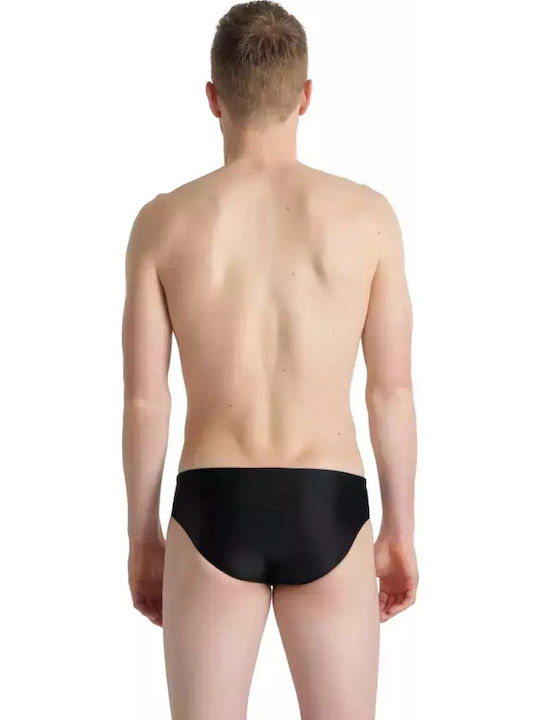 Men's Swimwear Slip Black with Patterns