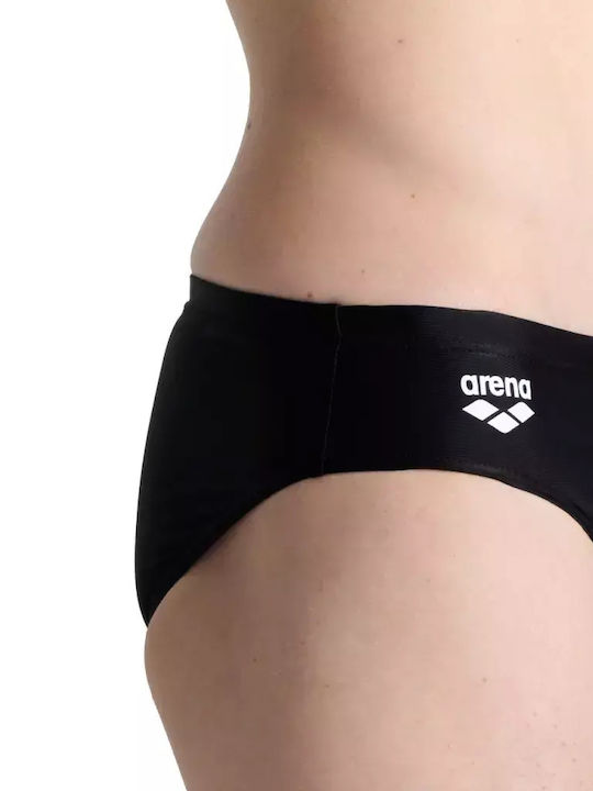 Men's Swimwear Slip Black with Patterns