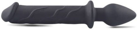 Toyz4lovers DarkSide Couples Love Ρεαλιστικό Dildo Μαύρο 22.5cm