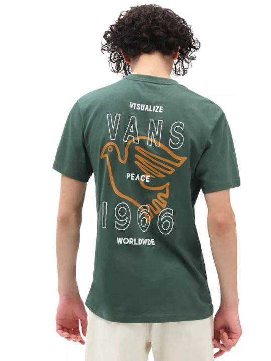 Vans Visualize Peace Pocket T-shirt Sycamore