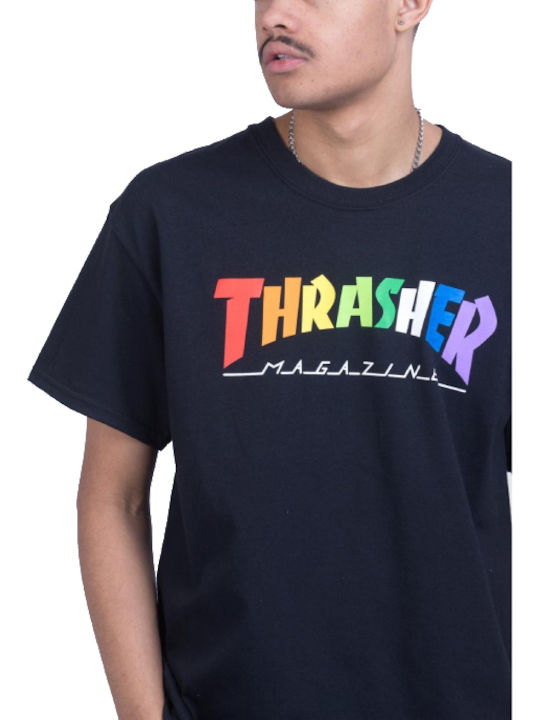 Rainbow Mag T-shirt Μαύρο