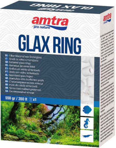 Amtra Glax Ring Biological Porous Material for Aquarium Filtering 5000gr 1pcs