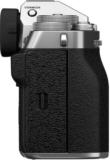 Fujifilm X-T5 Spiegellose Kamera Gehäuse Silber