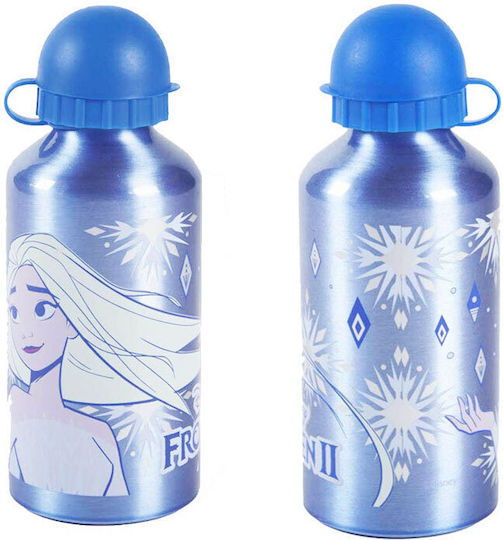 Cerda Frozen Disney Παιδικό Παγούρι Frozen Αλουμινίου Γαλάζιο 500ml
